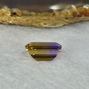 Natural Faceted Ametrine Parallelogram Shape 9.38ct 15.4 by 10.7 by 7.7mm - Huangs Jadeite and Jewelry Pte Ltd