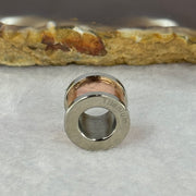 12.0mm Meteorite in Titanium Pendent / Charm (Rose Gold Color) 2.73g 9.1 by 12.4mm - Huangs Jadeite and Jewelry Pte Ltd