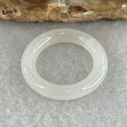 Natural Type A White Jadeite Mini Round Shape Pendant | Harmony, Peace & Wholeness Talisman (1.46g | 3.2 x 3.5mm | Internal Line) - Huangs Jadeite and Jewelry Pte Ltd