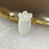 Type A Light Lavender Icy Jadeite Cicada 23.3 by 12.1 by 6.0mm 2.55g - Huangs Jadeite and Jewelry Pte Ltd