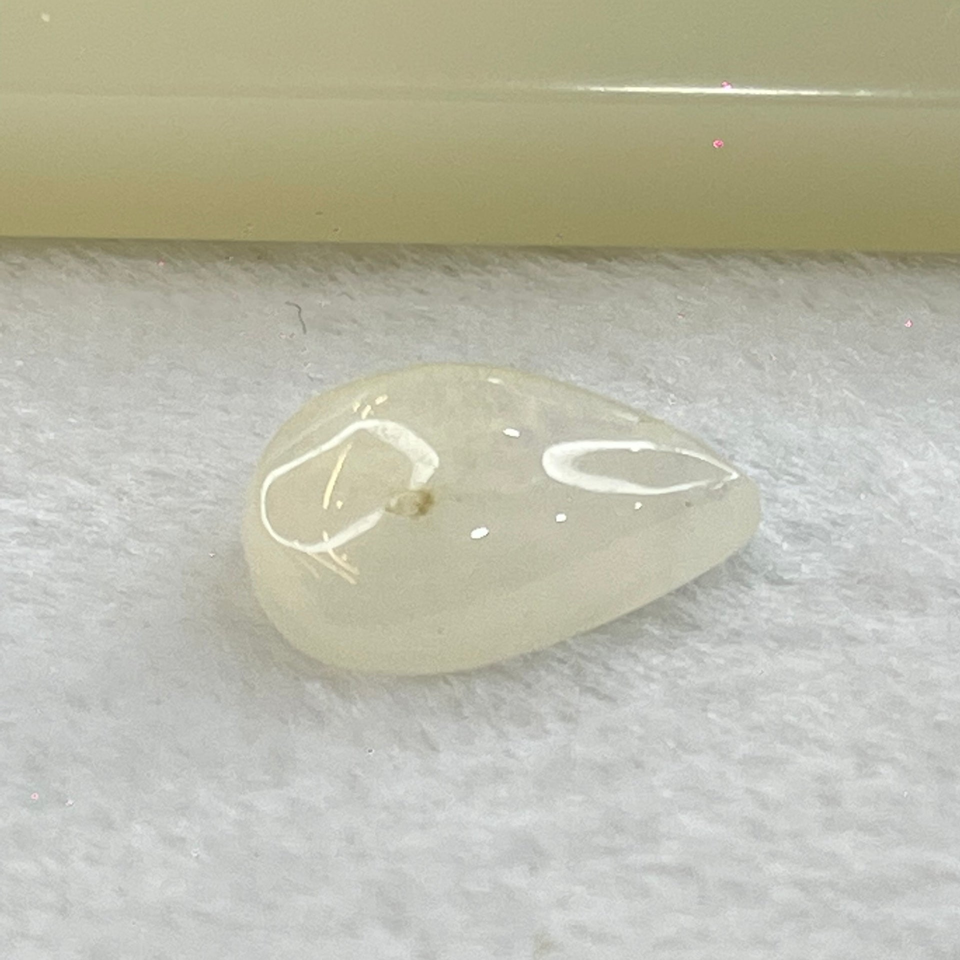 Natural Blue Moonstone Pendant 2.19g 18.2 by 13.2 by 6.5mm - Huangs Jadeite and Jewelry Pte Ltd