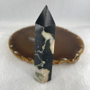 Natural Green Jasper Quartz Tower Display 103.75g 103.1 by 26.3. by 23.1mm - Huangs Jadeite and Jewelry Pte Ltd