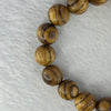 Natural Agarwood Beads Bracelet (Almost no Smell) 沉香木手链11.79g 18cm 12.2mm 17 Beads - Huangs Jadeite and Jewelry Pte Ltd