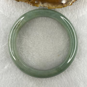 Natural Type A Jelly Green Jadeite Bangle 47.56g Inner Diameter 52.8mm 12.2 by 7.8mm (External and Internal Lines) - Huangs Jadeite and Jewelry Pte Ltd