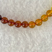 Natural Mixed Color Amber Beads Bracelet 1.88g 16cm 5.5mm 35 Beads - Huangs Jadeite and Jewelry Pte Ltd