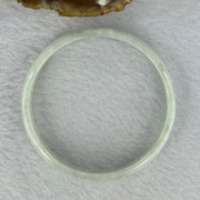Type A Light Green Jadeite Bangle 20.92g Internal Diameter 52.5mm 11.3 by 3.9mm (Internal Line) - Huangs Jadeite and Jewelry Pte Ltd