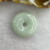 Type A Green Lavender Ping An Kou Jadeite 23.6 by 23.6 by 5.5mm 6.21g - Huangs Jadeite and Jewelry Pte Ltd
