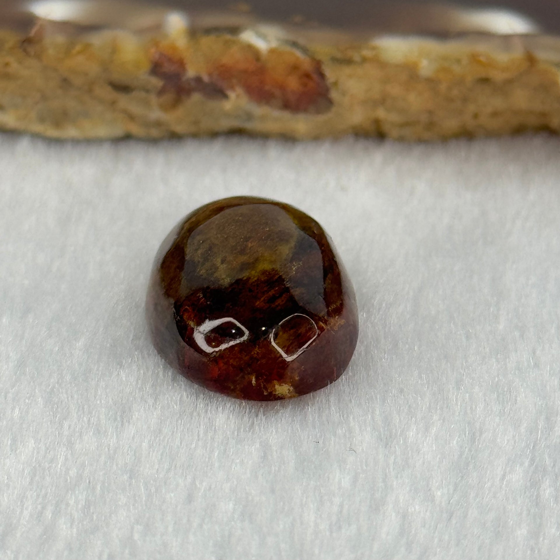 Natural Amber Stone for Setting 1.47g 22.4 by 14.1 by 7.8mm - Huangs Jadeite and Jewelry Pte Ltd