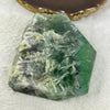 Natural Green Fluorite Flat Display 395.3g 126.8 by 87.6 by 16.2mm - Huangs Jadeite and Jewelry Pte Ltd