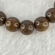 Natural Six Way Wooden Beads Bracelet 六道木手链 10.90g 17cm 10.7mm 19 Beads - Huangs Jadeite and Jewelry Pte Ltd