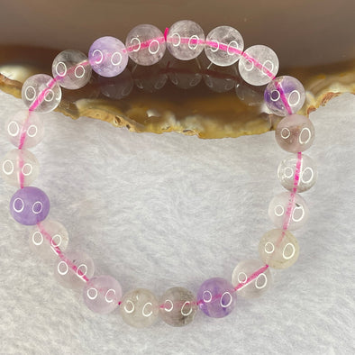 Natural super 7 Crystal Bracelet 19.18g 8.8mm 22beads - Huangs Jadeite and Jewelry Pte Ltd
