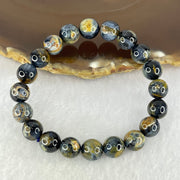 Good Grade Natural Petersite Beads Bracelet 23.85g 16cm 9.8mm 20 Beads - Huangs Jadeite and Jewelry Pte Ltd