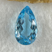 Natural Sky Blue Topaz Teardrop Shape 8.72ct 16.4 by 9.4 by 6.9mm - Huangs Jadeite and Jewelry Pte Ltd