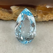 Natural Sky Blue Topaz Teardrop Shape 9.30ct 16.2 by 9.9 by 7.4mm - Huangs Jadeite and Jewelry Pte Ltd