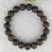 Rare Very Very High End Very Old Wild Vietnam Qi Nan Sinking Type Agarwood Beads Bracelet 罕见非常高端非常古老野生越南奇南沉沉型沉香珠手链 14.86g 17cm 11.2 mm 19 Beads - Huangs Jadeite and Jewelry Pte Ltd