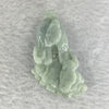 Type A Light Green Jadeite Cabbage 27.46g 28.3 by 51.4 by 13.1mm - Huangs Jadeite and Jewelry Pte Ltd