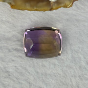 Natural Faceted Ametrine Cushion Cut 15.09ct 16.6 by 13.5 by 9.4mm - Huangs Jadeite and Jewelry Pte Ltd