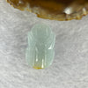 Type A Lavender Green and Yellow Jadeite Pixiu Pendent A货蓝绿黄色翡翠貔貅牌 9.48g 25.8 by 16.2 by 10.2 mm - Huangs Jadeite and Jewelry Pte Ltd
