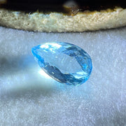 Natural Sky Blue Topaz Teardrop Shape 12.67ct 19.7 by 11.2 by 7.2mm - Huangs Jadeite and Jewelry Pte Ltd