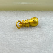 Tiny Money Bag Charm 1.91g 14.7 by 6.8mm - Huangs Jadeite and Jewelry Pte Ltd