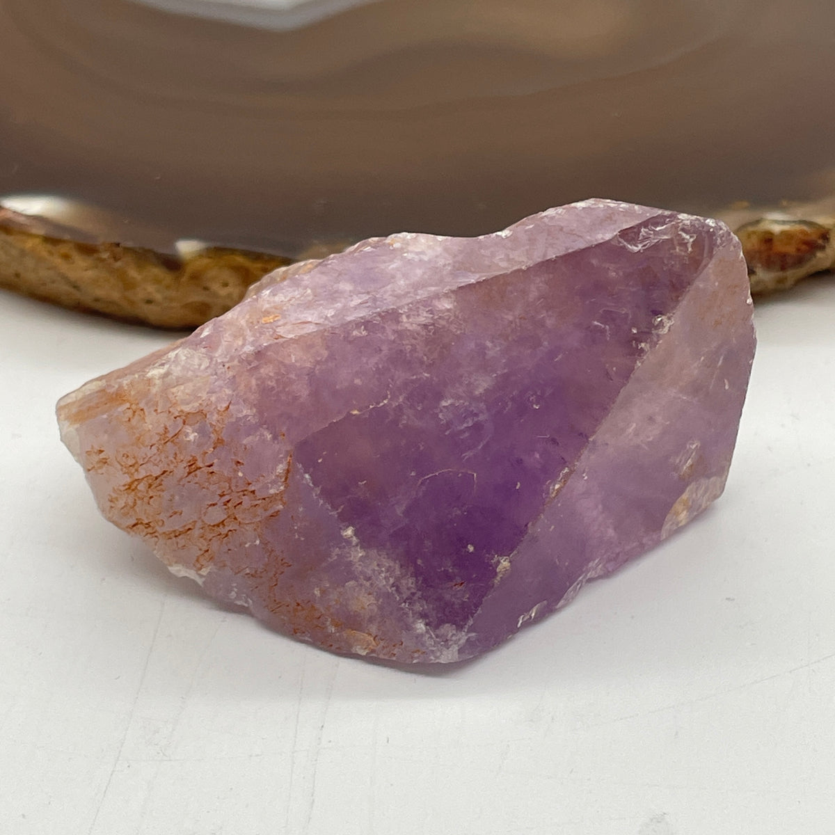 Natural Amethyst Rough Mini Display Specimen | Royal Violet & Lavender Crystal Cluster (80.52g | 58.5 x 40.8 x 31.2mm | Synergy, Spiritual Shield, Higher Intuition & Mindful Feng Shui Anchor)