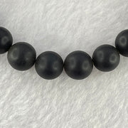 Natural Iron Blood King Amber Beads Bracelet 天然铁血王琥珀手链 9.22g 16.5cm 9.7mm 21 Beads - Huangs Jadeite and Jewelry Pte Ltd