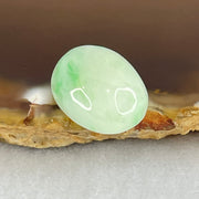 Type A Faint Green Jadeite Stone For Setting 2.80g 16.1 by 12.9 by 7.3mm - Huangs Jadeite and Jewelry Pte Ltd