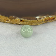 Type A Sky Blue Jadeite Bead for Bracelet/Necklace/Earrings/Ring 4.18g 13.6mm - Huangs Jadeite and Jewelry Pte Ltd