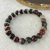 Natural Mixed Colour Phantom Quartz Bracelet 19.82g 16.5cm 8.8mm 23 Beads - Huangs Jadeite and Jewelry Pte Ltd