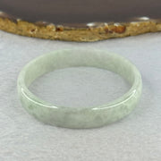Type A Light Green Jadeite Bangle 20.92g Internal Diameter 52.5mm 11.3 by 3.9mm (Internal Line) - Huangs Jadeite and Jewelry Pte Ltd