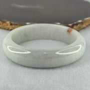 Type A Faint Green Lavender with Reddish Brown Patches Jadeite Bangle Internal Diameter 58.5mm 81.87g 16.6 by 8.9mm (Close to Perfect) - Huangs Jadeite and Jewelry Pte Ltd