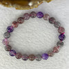 Natural Super 7 Crystal Bracelet 超七手链 16.92g 8.2 mm  23 Beads - Huangs Jadeite and Jewelry Pte Ltd