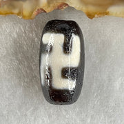 Natural Powerful Tibetan Old Oily Agate 1 Eye With Swastika Dzi Bead (Hotu Dzi) 3.46g 19.5 by  10.7mm - Huangs Jadeite and Jewelry Pte Ltd
