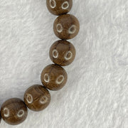 Natural Six Way Wooden Beads Bracelet 六道木手链 11.21g 17cm 10.8mm 19 Beads - Huangs Jadeite and Jewelry Pte Ltd