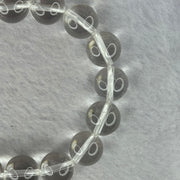 Natural Clear Quartz Beads Bracelet 天然白水晶手链 46.01g 17.5cm 12.9mm 16 Beads - Huangs Jadeite and Jewelry Pte Ltd