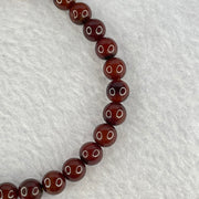 Natural Cherry Amber Beads Bracelet 天然琥珀手链 4.10g 6.3mm 29 + 1 Butterscotch Amber Bead - Huangs Jadeite and Jewelry Pte Ltd