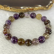 Natural Auralite Crystal Bracelet 极光手链 25.33g 9.8 mm 20 Beads - Huangs Jadeite and Jewelry Pte Ltd