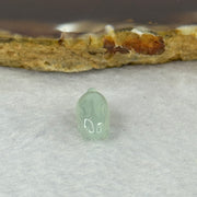 Type A Sky Blue Jadeite Rabbit Charm 1.08g 13.0 by 6.8 by 6.4mm - Huangs Jadeite and Jewelry Pte Ltd