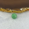 Type A Green Jadeite Bead for Bracelet/Necklace/Earrings/Ring 2.33g 11.1mm - Huangs Jadeite and Jewelry Pte Ltd