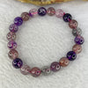 Natural Super 7 Crystal Bracelet 超七手链 19.51g 8.7 mm 22 Beads - Huangs Jadeite and Jewelry Pte Ltd