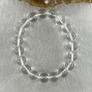 Natural Clear Quartz Beads Bracelet 25.89g 15cm 10.1mm 19 Beads - Huangs Jadeite and Jewelry Pte Ltd