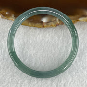 Natural Type A Icy Blueish Green Jadeite Baby Bangle 8.20g Inner Diameter 38.5mm Thickness 4.6 by 5.0mm (Perfect) - Huangs Jadeite and Jewelry Pte Ltd