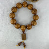 Natural Dalbergia Rosewood Beads Bracelet 黄花梨精雕民族风个性佛珠手串 71.28g 20.5mm 20.4mm 12 Beads - Huangs Jadeite and Jewelry Pte Ltd