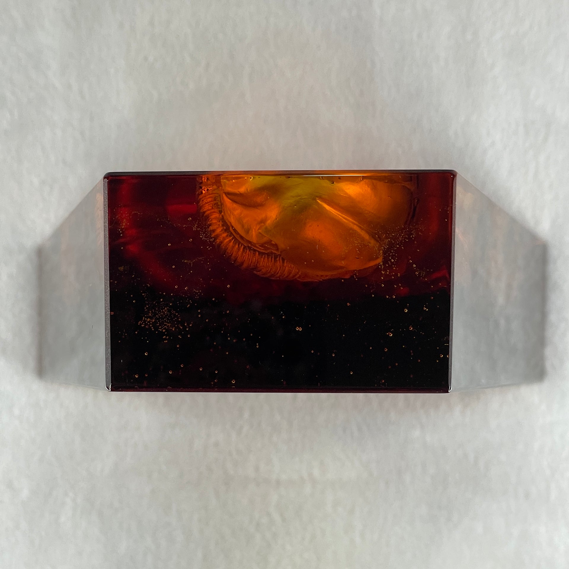 Liuli Red Guan Yin Display 3,171.0g 180.0 by 60.0 by 200.0mm - Huangs Jadeite and Jewelry Pte Ltd