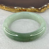 Type A Light Green with Green Jadeite Bangle 63.16g 12.9 by 9.4mm Inner Diameter 54.7mm - Huangs Jadeite and Jewelry Pte Ltd