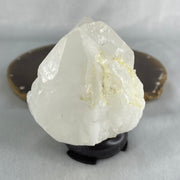 Natural Milky White Quartz Display 460.99g 83.3 by 70.1 by 94.2mm - Huangs Jadeite and Jewelry Pte Ltd