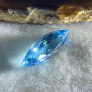 Natural Sky Blue Topaz Marquise Shape 8.95ct 24.4 by 8.8 by 5.7mm - Huangs Jadeite and Jewelry Pte Ltd