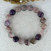 Natural Super 7 Crystal Bracelet 34.19g 11.2 mm 18 Beads - Huangs Jadeite and Jewelry Pte Ltd