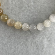 Good Grade Natural Muti Color Rabbit Hair Rutilated Quartz Beads Bracelet 11.15g 15.5cm 6.9mm 27 Beads - Huangs Jadeite and Jewelry Pte Ltd