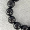 Natural India Zitan Sandalwood 小叶字檀木 Beads Bracelet Sinking Type 27.89g 14.7 mm 15 Beads - Huangs Jadeite and Jewelry Pte Ltd